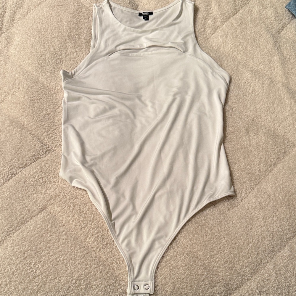 Express White Bodysuit